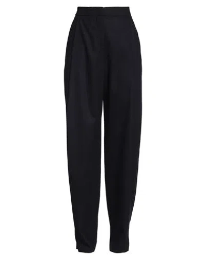 Emporio Armani Woman Pants Midnight Blue Size 12 Virgin Wool, Cashmere, Elastane