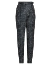 Emporio Armani Woman Pants Navy Size 14 Polyester, Polyamide In Navy Blue