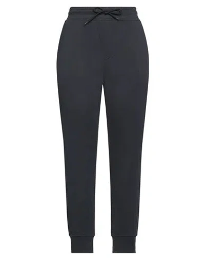 EMPORIO ARMANI EMPORIO ARMANI WOMAN PANTS NAVY SIZE M COTTON, ELASTANE