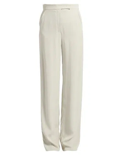 Emporio Armani Woman Pants Sage Green Size 10 Viscose, Acetate