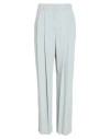 Emporio Armani Woman Pants Sage Green Size 14 Acetate, Viscose