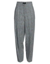 Emporio Armani Woman Pants Sky Blue Size 14 Virgin Wool, Polyamide In Blue