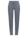 Emporio Armani Woman Pants Slate Blue Size 4 Lyocell, Cotton, Elastane In Blue