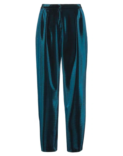 Emporio Armani Pants In Slate Blue