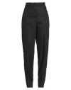 Emporio Armani Woman Pants Charcoal Size 12 Virgin Wool, Cashmere, Elastane In Grey