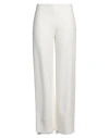 Emporio Armani Woman Pants White Size 6 Viscose, Acetate, Elastane