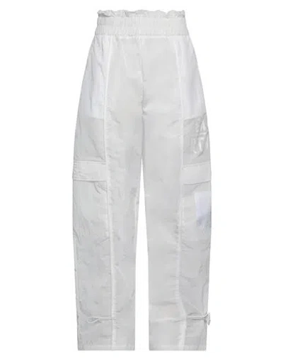 Emporio Armani Woman Pants White Size 2 Polyamide