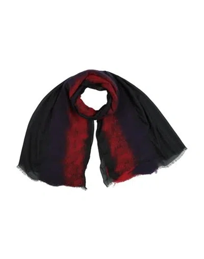 Emporio Armani Woman Scarf Black Size - Modal, Wool