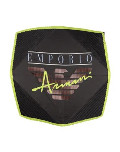 Emporio Armani Woman Scarf Black Size - Polyester
