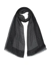 Emporio Armani Woman Scarf Black Size - Viscose
