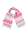 Emporio Armani Woman Scarf Fuchsia Size - Cotton In Pink