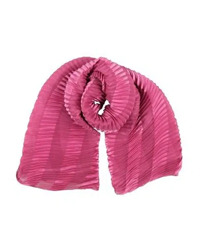 Emporio Armani Woman Scarf Fuchsia Size - Polyester In Pink