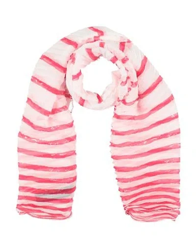 Emporio Armani Woman Scarf Fuchsia Size - Polyester In Pink