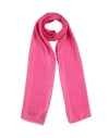 Emporio Armani Woman Scarf Fuchsia Size - Silk, Polyamide In Pink