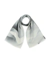 Emporio Armani Woman Scarf Grey Size - Wool In Gray