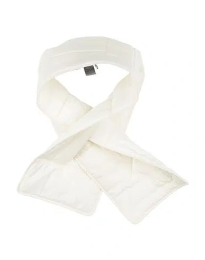 Emporio Armani Woman Scarf Ivory Size - Polyamide In White