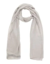 Emporio Armani Woman Scarf Light Grey Size - Silk, Polyamide