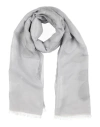 Emporio Armani Woman Scarf Light Grey Size - Viscose, Modal, Polyester In Grey