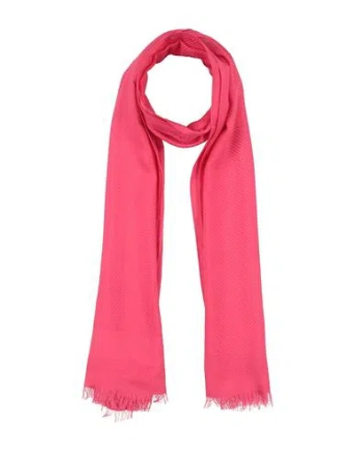 Emporio Armani Woman Scarf Magenta Size - Viscose, Modal