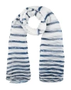 Emporio Armani Woman Scarf Midnight Blue Size - Polyester