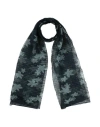 Emporio Armani Woman Scarf Midnight Blue Size - Polyester