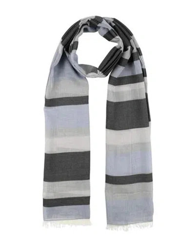 Emporio Armani Woman Scarf Navy Size - Cotton