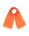 Emporio Armani Woman Scarf Orange Size - Cashmere In Orange
