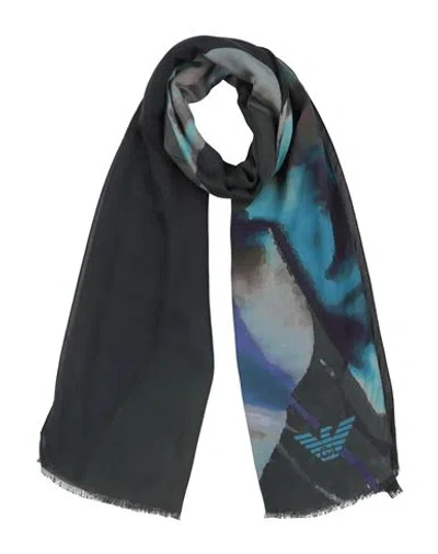 Emporio Armani Woman Scarf Purple Size - Modal, Silk