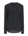 EMPORIO ARMANI EMPORIO ARMANI WOMAN SHIRT CHARCOAL SIZE XS CUPRO