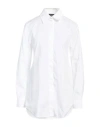 Emporio Armani Woman Shirt White Size 6 Cotton