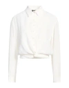 Emporio Armani Woman Shirt White Size 8 Viscose