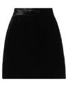 Emporio Armani Woman Shorts & Bermuda Shorts Black Size 8 Viscose, Cupro In Black