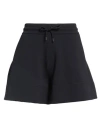 Emporio Armani Woman Shorts & Bermuda Shorts Midnight Blue Size M Cotton, Polyester, Elastane