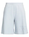 Emporio Armani Woman Shorts & Bermuda Shorts Sky Blue Size Xl Cotton