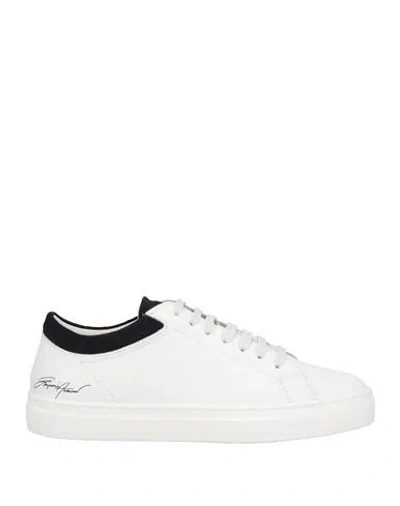 Emporio Armani Woman Sneakers White Size 5.5 Calfskin