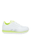 Emporio Armani Woman Sneakers White Size 5.5 Leather In White