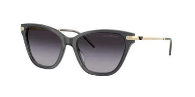 Emporio Armani Woman Sunglass Ea4251 In Grey Gradient