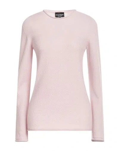 Emporio Armani Woman Sweater Pink Size 10 Cashmere