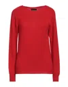 Emporio Armani Sweaters In Red