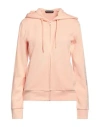 Emporio Armani Woman Sweatshirt Apricot Size Xs Cotton, Polyester In Orange