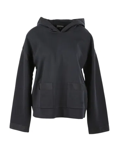 Emporio Armani Sweatshirts In Blue