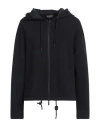 Emporio Armani Woman Sweatshirt Midnight Blue Size Xxl Cotton, Polyester, Elastane In Blue
