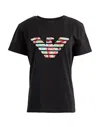 Emporio Armani T-shirts In Black