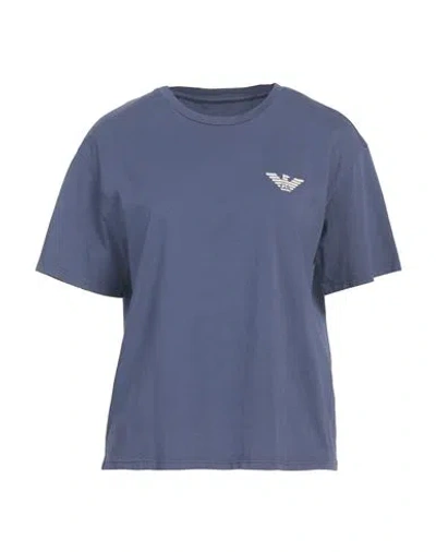 Emporio Armani Woman T-shirt Dark Purple Size S Cotton