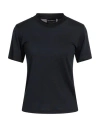 Emporio Armani Round Neck Short-sleeved T-shirt In Blue