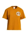 Emporio Armani Woman T-shirt Rust Size M Cotton In Orange