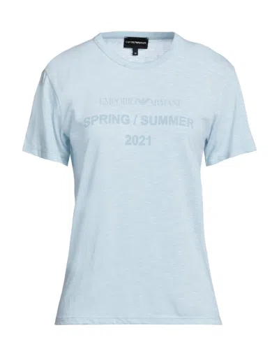 Emporio Armani T-shirts In Blue