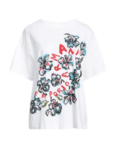 Emporio Armani T-shirts In White
