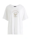 Emporio Armani Woman T-shirt White Size S Modal, Cotton In White
