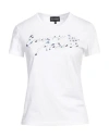 Emporio Armani Woman T-shirt White Size Xs Cotton